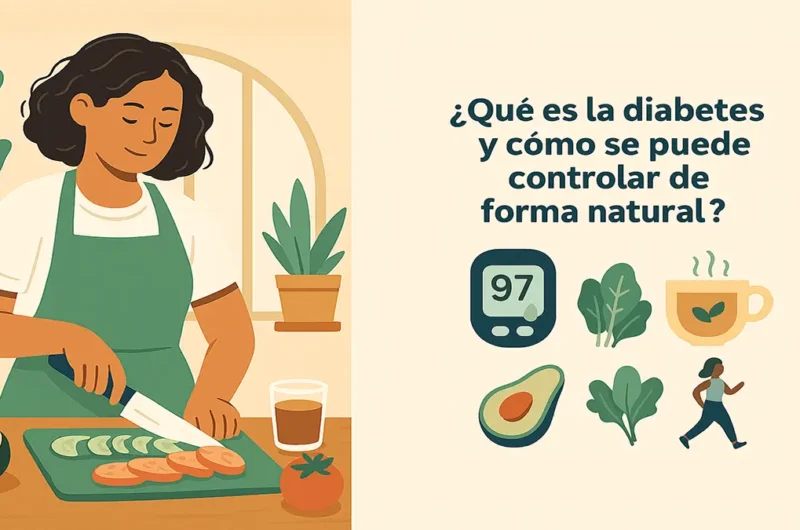¿Cómo controlar la diabetes de forma natural?