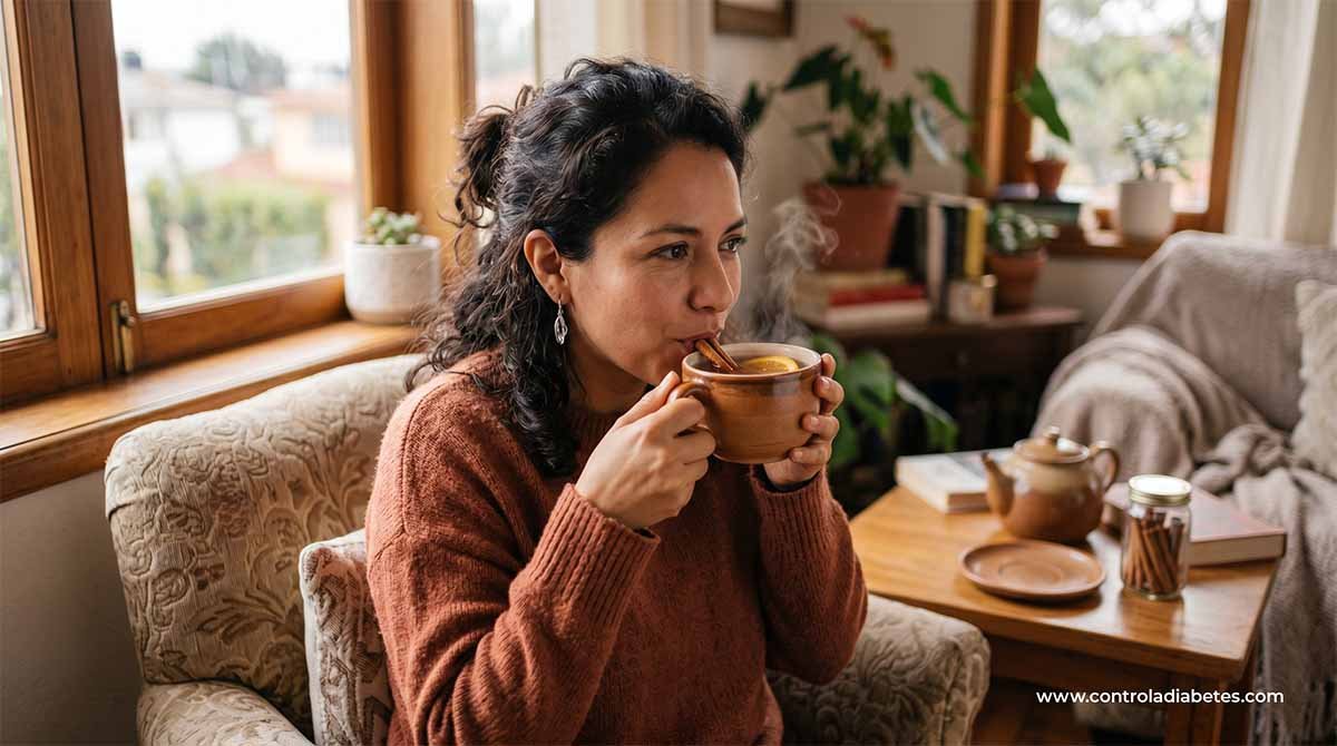 Canela natural utilizada como apoyo para controlar la glucosa