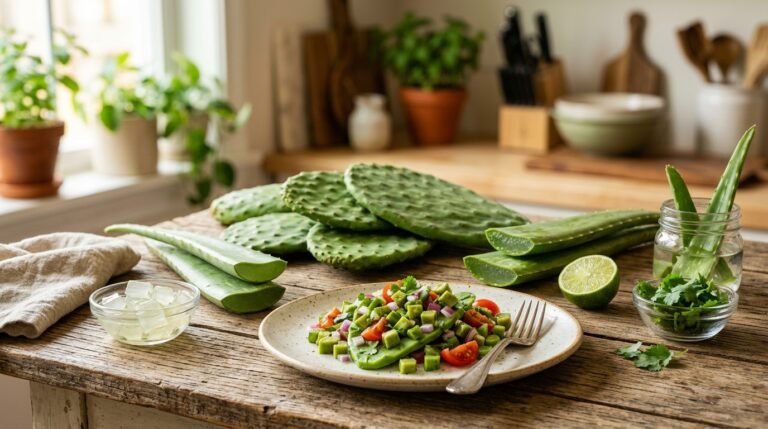 7 Increíbles Formas en que el Nopal y el Aloe Vera Pueden Ayudar a Tu Glucosa Posprandial