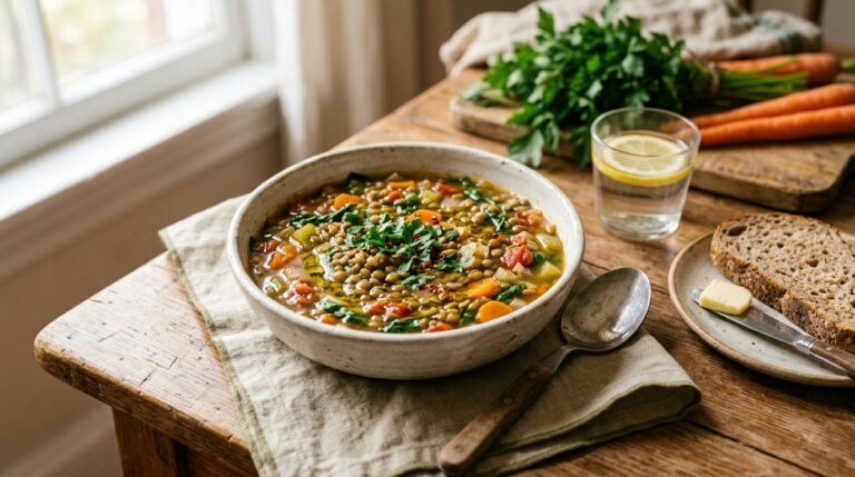 Las 7 Claves Efectivas para una Sopa de Lentejas y Verduras Perfecta en Prediabetes