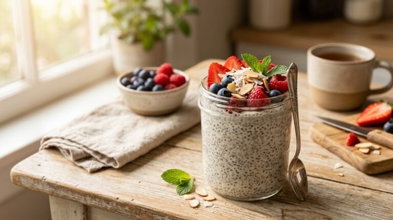 7 Pasos Sencillos para el Pudding de Chía Ideal: Desayuno Alto en Fibra y Control Glucémico Efectivo