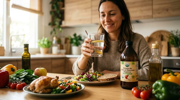 7 Beneficios Increíbles del Vinagre de Sidra de Manzana Antes de las Comidas para un Mejor Control Glucémico