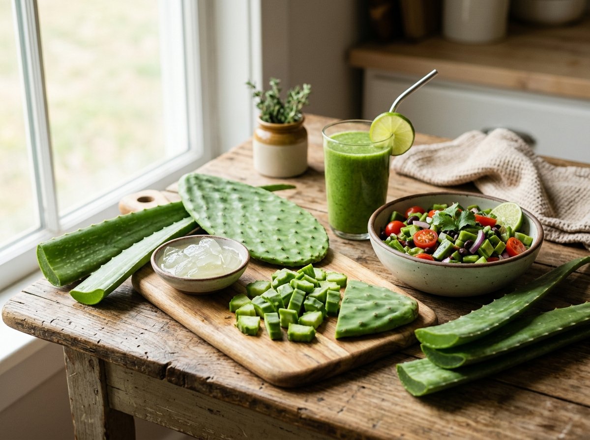7 Increíbles Formas en que el Nopal y el Aloe Vera Pueden Ayudar a Tu Glucosa Posprandial