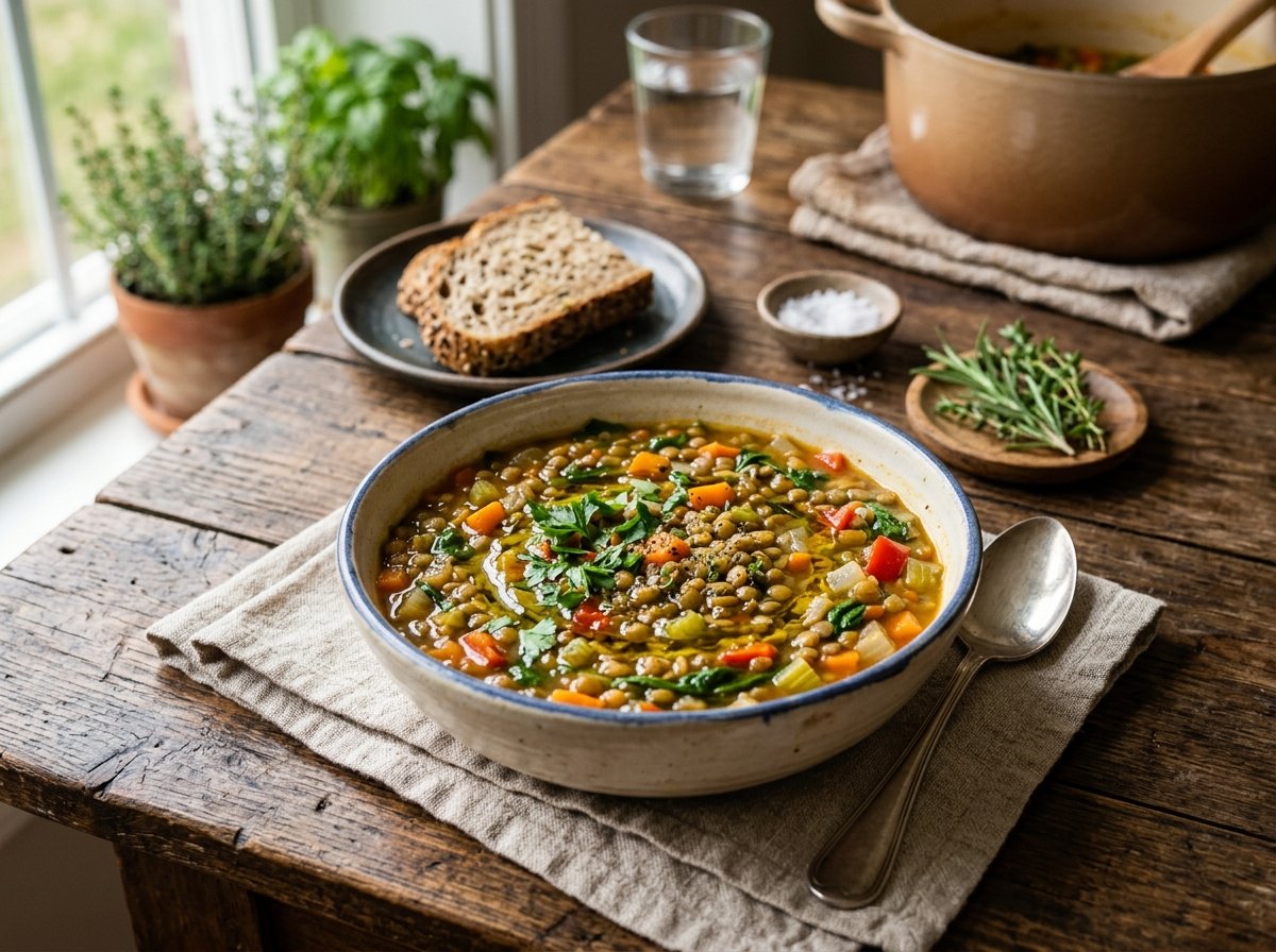 Las 7 Claves Efectivas para una Sopa de Lentejas y Verduras Perfecta en Prediabetes