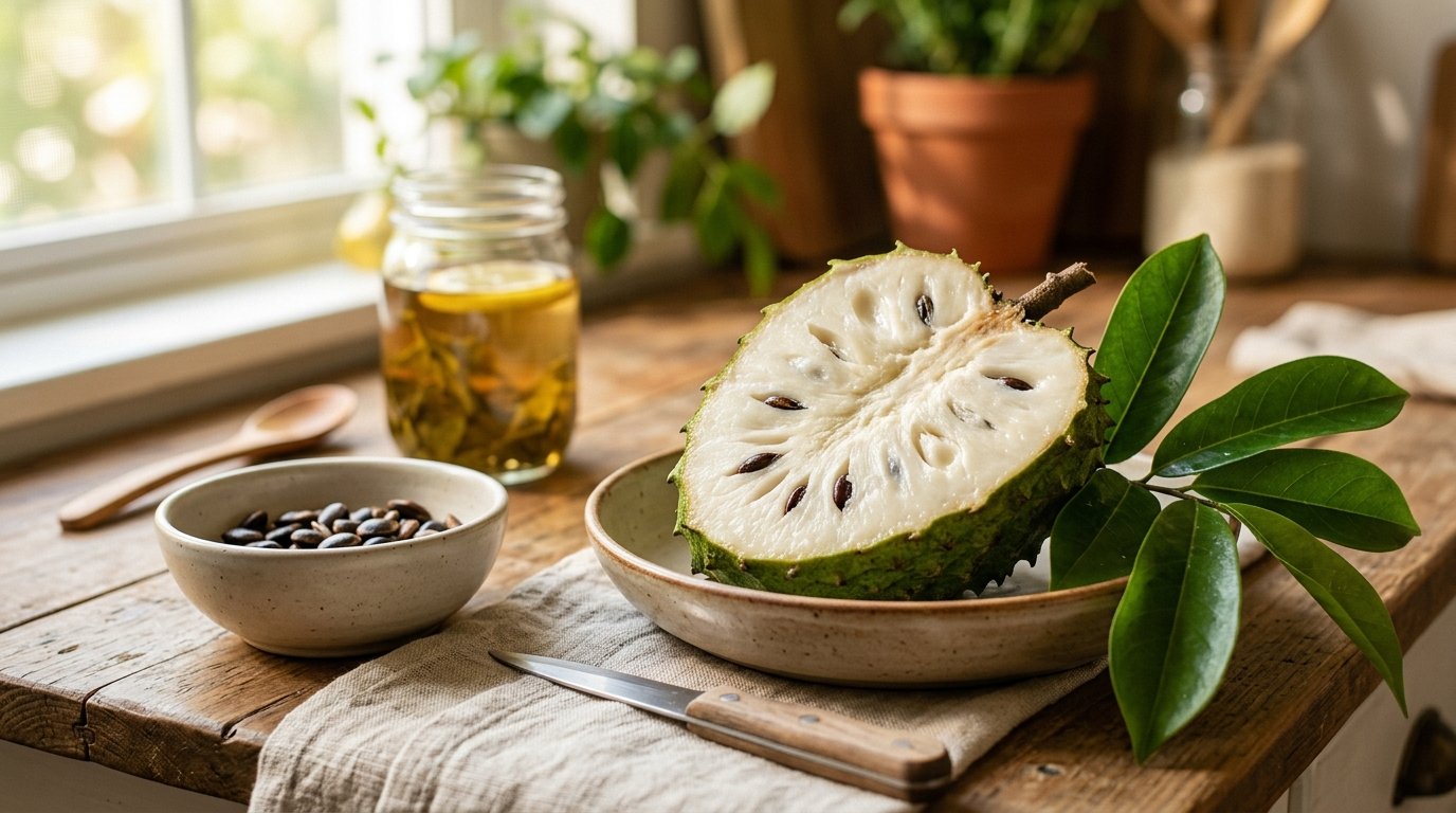 hoja de guanábana y glucosa
